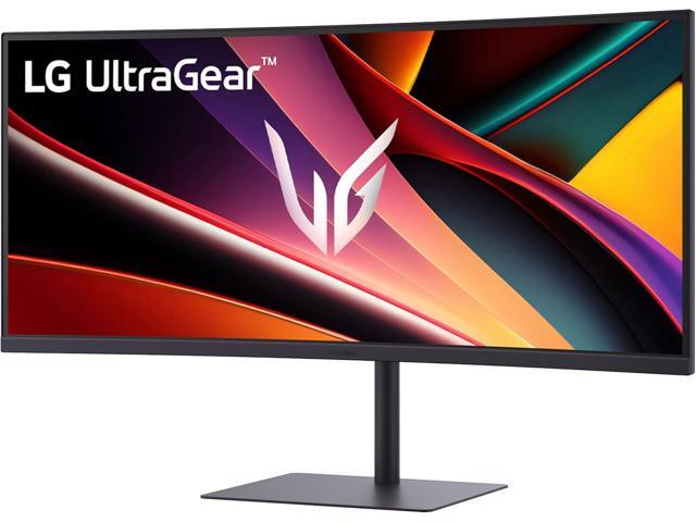 LG - UltraGear 34" WQHD 240Hz 1ms FreeSync Premium Gaming Monitor with DisplayHDR 400 (HDMI, DisplayPort, USB-C) - Black - image 4