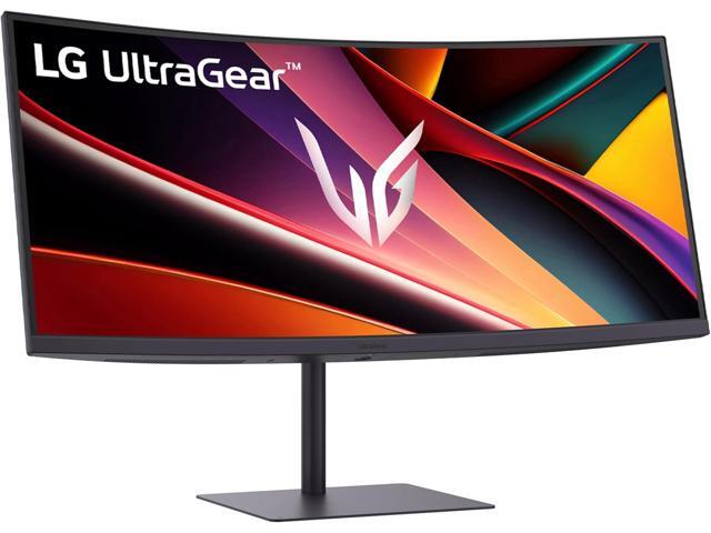 LG - UltraGear 34" WQHD 240Hz 1ms FreeSync Premium Gaming Monitor with DisplayHDR 400 (HDMI, DisplayPort, USB-C) - Black - image 5