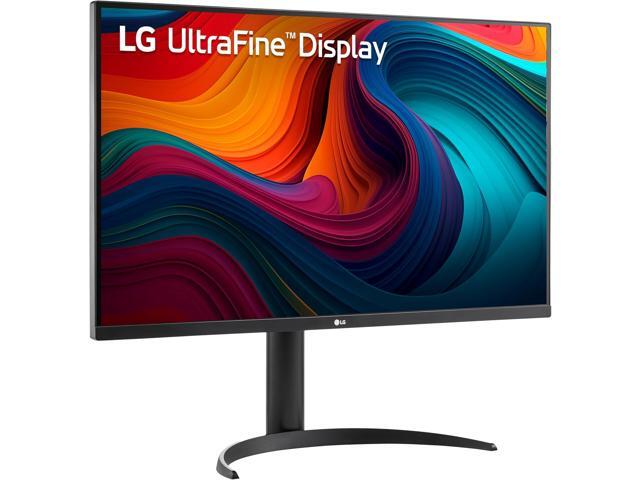 LG UltraFine 32' UHD 4K 60Hz HDR ready Built-in Speakers Computer Monitor with Height Adjustable, Pivot & Tilt Stand 32UR550K-B