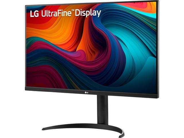 LG UltraFine 32' UHD 4K 60Hz HDR ready Built-in Speakers Computer Monitor with Height Adjustable, Pivot & Tilt Stand 32UR550K-B