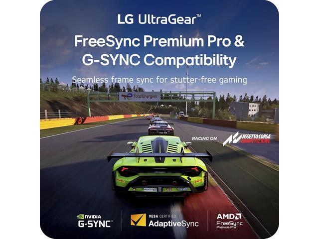 LG UltraGear 27' QHD 2K 1440P 240Hz AMD FreeSync Premium Pro & G-Sync Compatible 0.03ms HDR400 Glossy OLED Gaming Computer Monitor with Height...