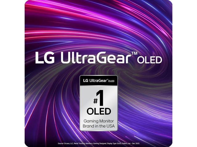 LG - UltraGear 27" OLED Dual Mode (QHD 540Hz, HD 720Hz) 0.02ms G-SYNC Compatible, AMD FreeSync Premium Pro Gaming Monitor - Black - image 2
