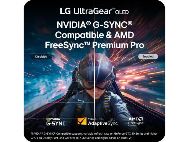 LG - UltraGear 27" OLED Dual Mode (QHD 540Hz, HD 720Hz) 0.02ms G-SYNC Compatible, AMD FreeSync Premium Pro Gaming Monitor - Black - image 9