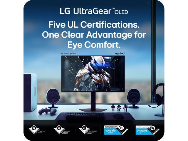 LG - UltraGear 27" OLED Dual Mode (QHD 540Hz, HD 720Hz) 0.02ms G-SYNC Compatible, AMD FreeSync Premium Pro Gaming Monitor - Black - image 11