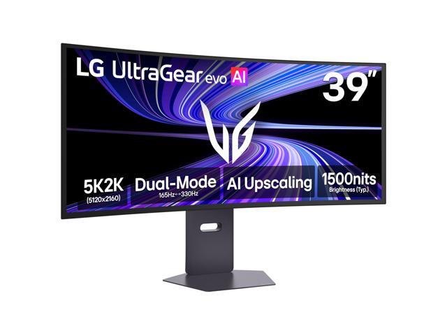 LG UltraGear 39 inch Dual Mode WUHD 165Hz Full HD 330Hz FreeSync Premium Pro & G-Sync Compatible HDR500 USB-C Built-in Speakers Curved OLED Gaming...