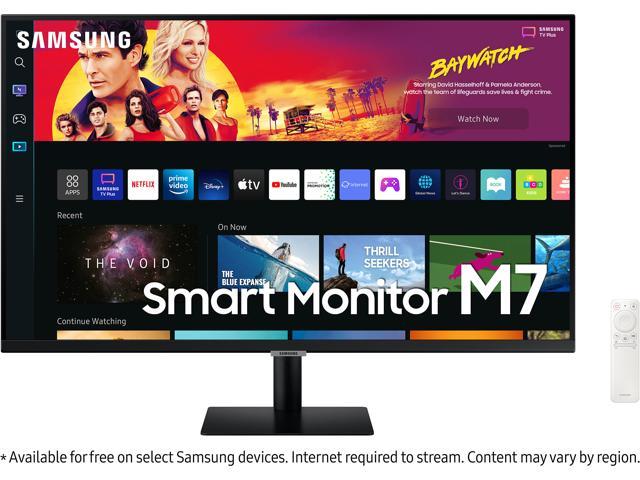 SAMSUNG M70B LS32BM702UNXGO 32' UHD 3840 x 2160 (4K) 60 Hz HDMI, USB-C Built-in Speakers Flat Panel Smart Monitor & Streaming TV