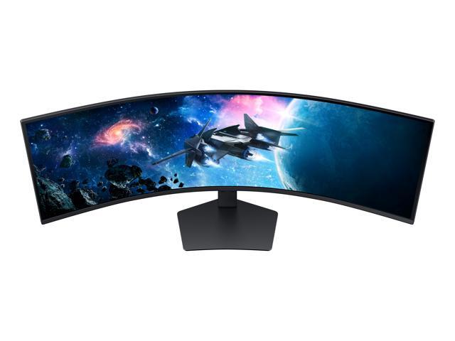 Samsung - 49" Odyssey 1000R Curved Dual QHD 240Hz 1ms FreeSync Gaming Monitor with HDR1000 (HDMI x2, DP, USB) - Black - image 11