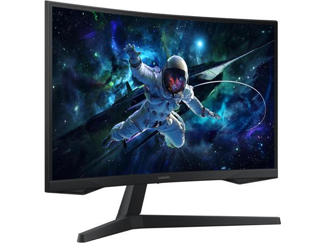 Samsung - 27" Odyssey 1000R Curved QHD 165Hz 1ms AMD FreeSync Gaming Monitor (DP, HDMI) - Black - image 4