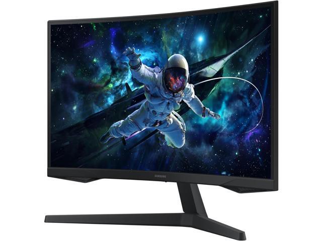 Samsung - 27" Odyssey 1000R Curved QHD 165Hz 1ms AMD FreeSync Gaming Monitor (DP, HDMI) - Black - image 5