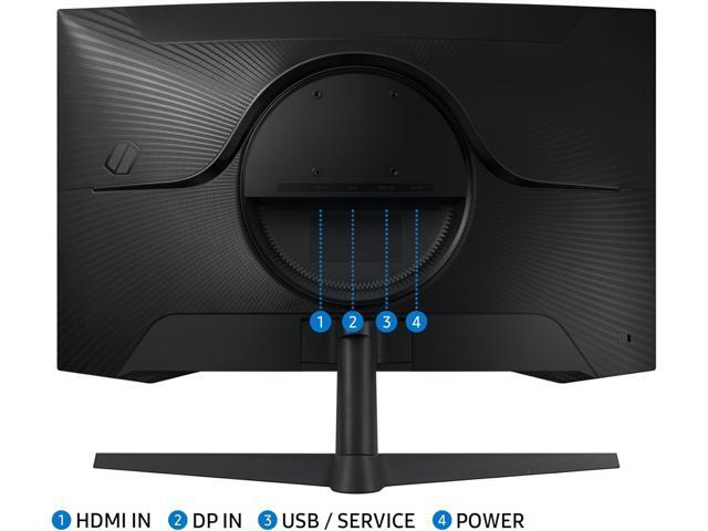 Samsung - 27" Odyssey 1000R Curved QHD 165Hz 1ms AMD FreeSync Gaming Monitor (DP, HDMI) - Black - image 10