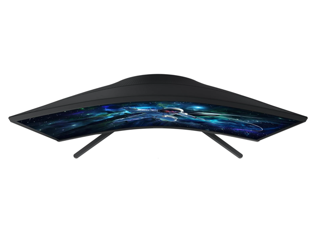 Samsung - 27" Odyssey 1000R Curved QHD 165Hz 1ms AMD FreeSync Gaming Monitor (DP, HDMI) - Black - image 7