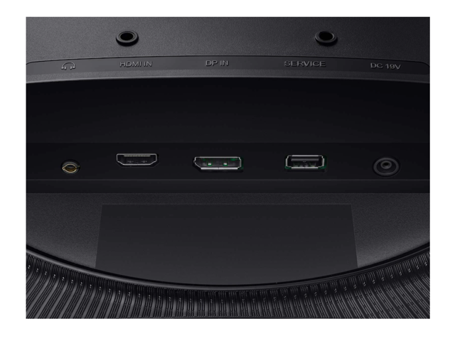 Samsung - 32" Odyssey 1000R Curved QHD 165Hz 1ms AMD FreeSync Gaming Monitor (DP, HDMI) - Black - image 7