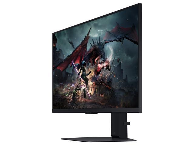 Samsung - 27” Odyssey G50D QHD IPS 180Hz 1ms AMD FreeSync and G-Sync Compatible Gaming Monitor with HDR 400 (DisplayPort, HDMI) - Black - image 5