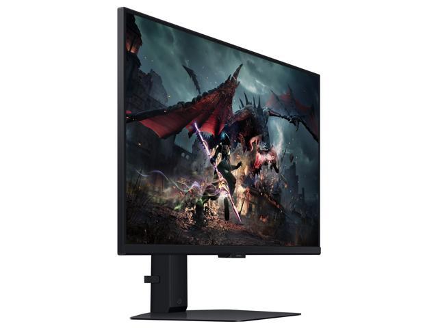 Samsung - 27” Odyssey G50D QHD IPS 180Hz 1ms AMD FreeSync and G-Sync Compatible Gaming Monitor with HDR 400 (DisplayPort, HDMI) - Black - image 7