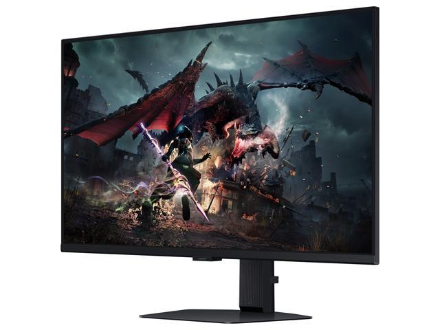 Samsung - 32" Odyssey G50D QHD IPS 180Hz 1ms AMD FreeSync and G-Sync Compatible Gaming Monitor with HDR 400 (DisplayPort, HDMI) - Black - image 10