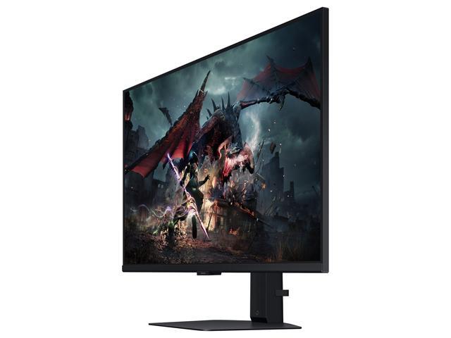 Samsung - 32" Odyssey G50D QHD IPS 180Hz 1ms AMD FreeSync and G-Sync Compatible Gaming Monitor with HDR 400 (DisplayPort, HDMI) - Black - image 12