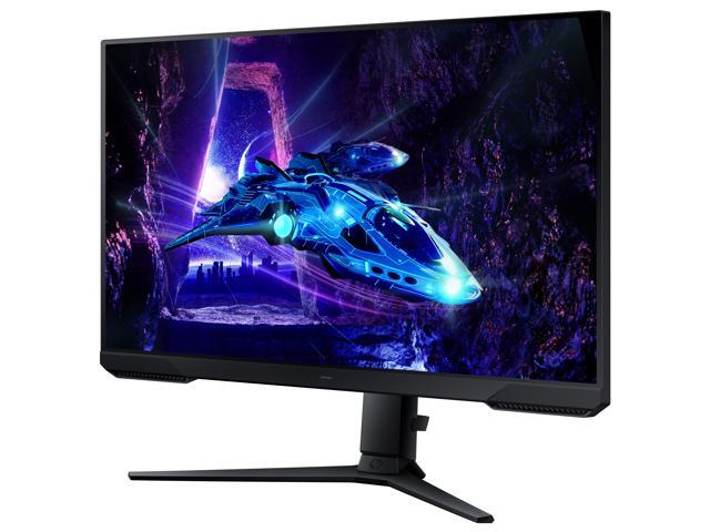 Samsung - Odyssey G30D 27" LED AMD FreeSync Premium 180Hz 1ms Gaming Monitor (DisplayPort, HDMI) - Black - image 4
