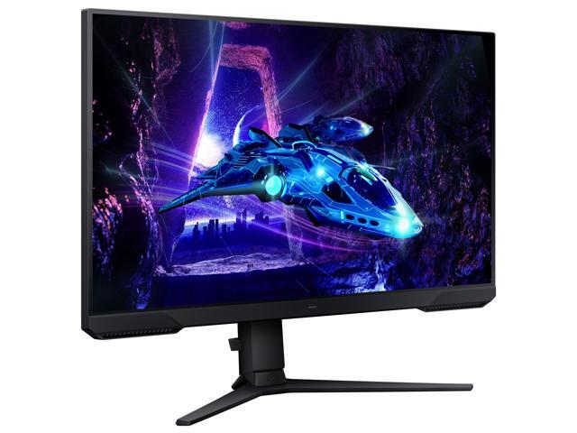 Samsung - Odyssey G30D 27" LED AMD FreeSync Premium 180Hz 1ms Gaming Monitor (DisplayPort, HDMI) - Black - image 5