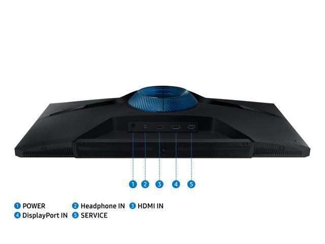 Samsung - Odyssey G30D 27" LED AMD FreeSync Premium 180Hz 1ms Gaming Monitor (DisplayPort, HDMI) - Black - image 7