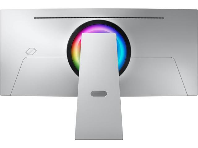 Samsung - 34" Odyssey OLED G8 Curved Ultra-WQHD 175Hz FreeSync Prem Pro and G-Sync Compatible Smart Glare Free Gaming Monitor - Silver - image 7