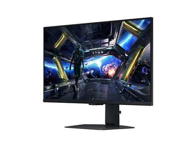 Samsung - 27" Odyssey G7 (G70D) 4K UHD IPS AMD FreeSync Premium Pro and G-Sync Compatible Smart Gaming Monitor with HDR400 - Black - image 6