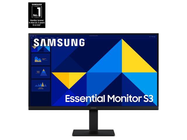 Samsung - 24" S3 (S30GD) IPS LED FHD 100Hz Monitor (HDMI, D-sub) - Black - image 6