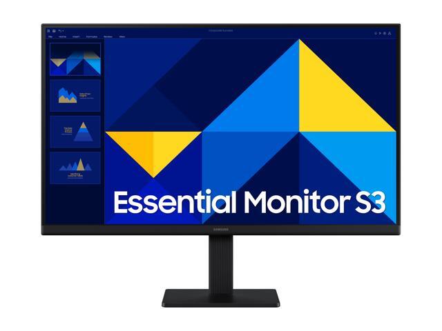 Samsung - 24" S3 (S30GD) IPS LED FHD 100Hz Monitor (HDMI, D-sub) - Black - image 4