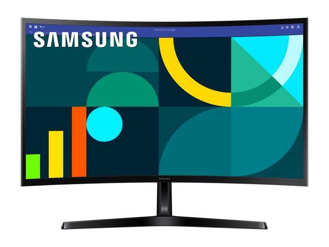 Samsung - 27" S3 (S36GD) LED FHD 100Hz Curved Monitor (HDMI, D-sub) - Black - image 4