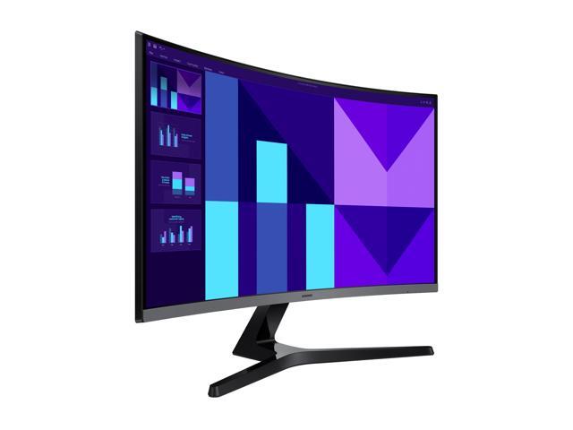 Samsung - 27" S39GD Series Curved FHD 100Hz Monitor with Built-in Speakers - Black - image 4