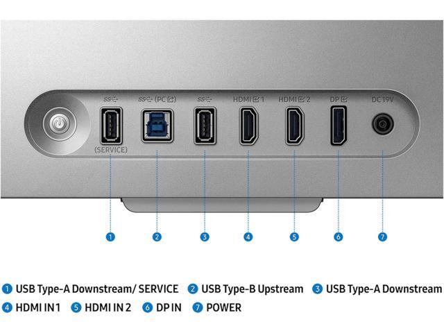 Samsung - 27" Odyssey Glasses Free 3D G90XF 4K UHD, 165Hz, 1ms, G-SYNC Compatible and FreeSync Prem Pro Gaming Monitor - Mercury Silver - image 8