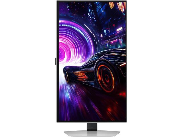 Samsung - 27" Odyssey OLED G8 (G81SF), 4K UHD, 240Hz, 0.03ms, AMD FreeSync Premium Pro, Glare Free, HDR 400 Gaming Monitor - Silver - image 7