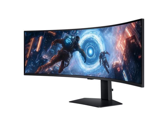 Samsung - 49" Odyssey G9 G91F 1000R Curved Dual QHD 144Hz 1ms AMD FreeSync Premium Pro Gaming Monitor with HDR600 (HDMI x2,DP,USB) - Black - image 6