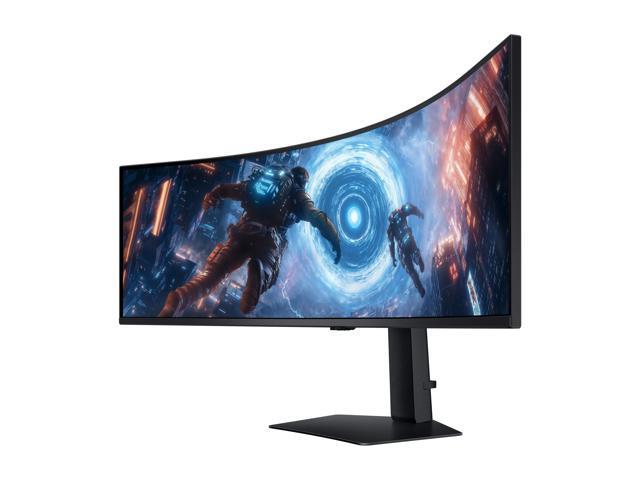 Samsung - 49" Odyssey G9 G91F 1000R Curved Dual QHD 144Hz 1ms AMD FreeSync Premium Pro Gaming Monitor with HDR600 (HDMI x2,DP,USB) - Black - image 7