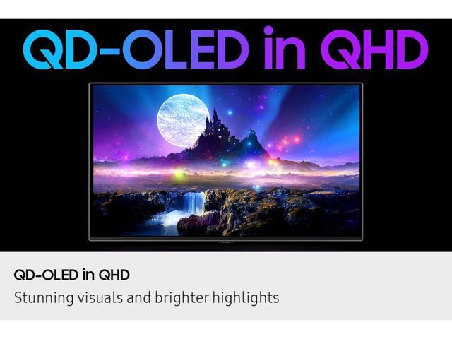 Samsung - 27" Odyssey OLED G6 (G60SF) QHD 500Hz 0.03ms GSync Compatible and FreeSync Prem Pro Gaming Monitor with HDR 500 - Silver - image 9