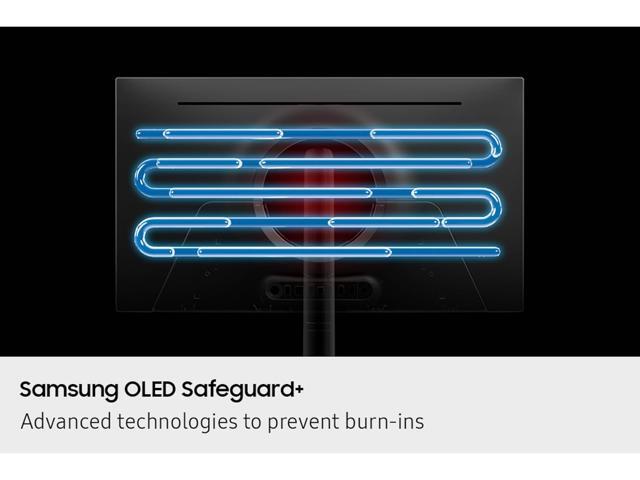 Samsung - 27" Odyssey OLED G6 (G60SF) QHD 500Hz 0.03ms GSync Compatible and FreeSync Prem Pro Gaming Monitor with HDR 500 - Silver - image 12