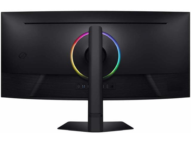 Samsung - 40" Odyssey G75F WUHD 180Hz 1ms AMD FreeSync Prem Pro Curved Gaming Monitor with HDR 600 (DisplayPort, HDMI) - Black - image 11