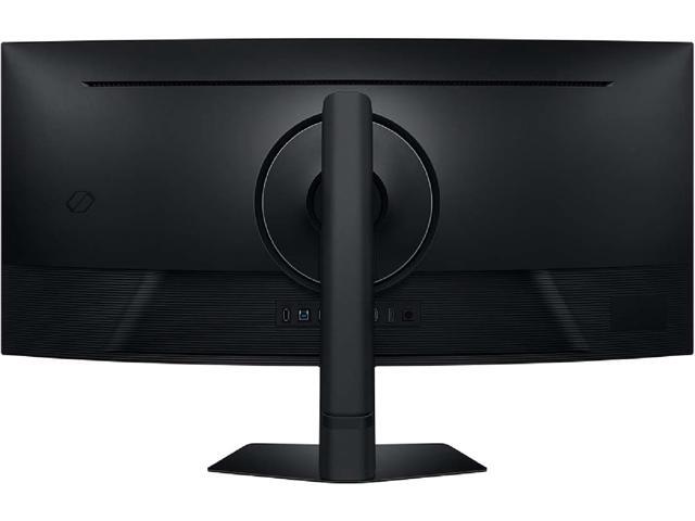 Samsung - 40" Odyssey G75F WUHD 180Hz 1ms AMD FreeSync Prem Pro Curved Gaming Monitor with HDR 600 (DisplayPort, HDMI) - Black - image 12