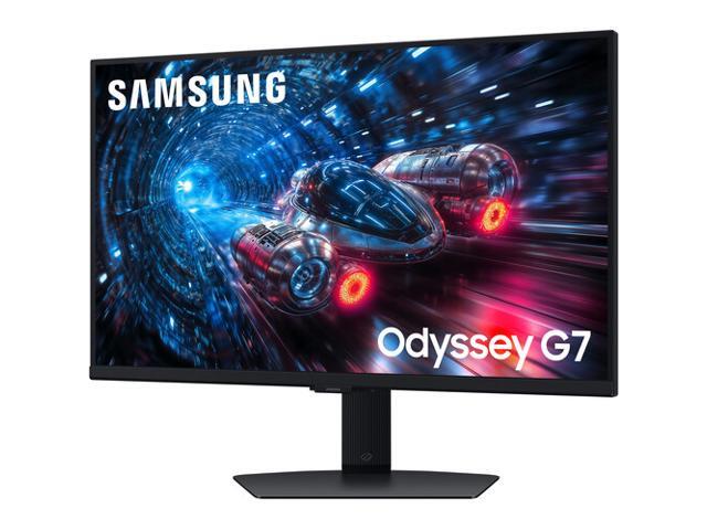 SAMSUNG Odyssey G70F 27' DUAL MODE UHD 4K 180Hz Full HD 360Hz IPS AMD FreeSync Premium & G-Sync Compatible 1ms Gaming Computer Monitor w/ Height...