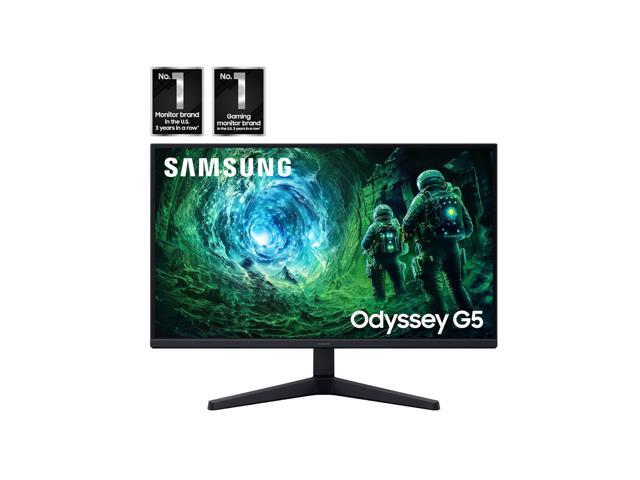 SAMSUNG 27 inch Odyssey G53F QHD 2K 1440P 200Hz IPS AMD FreeSync Premium 1ms HDR10 USB-C Auto Source Switch Gaming Computer Monitor LS27FG532ENXZA