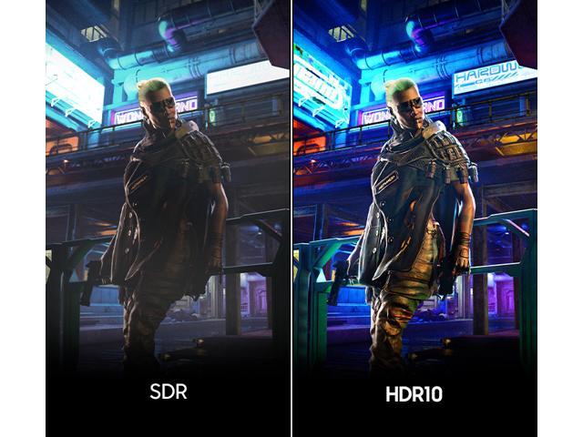 Samsung - 32" Odyssey G5 (G50F) QHD Fast IPS 180Hz 1ms G-Sync & FreeSync Compatible Gaming Monitor (DisplayPort, HDMI) - Black - image 9