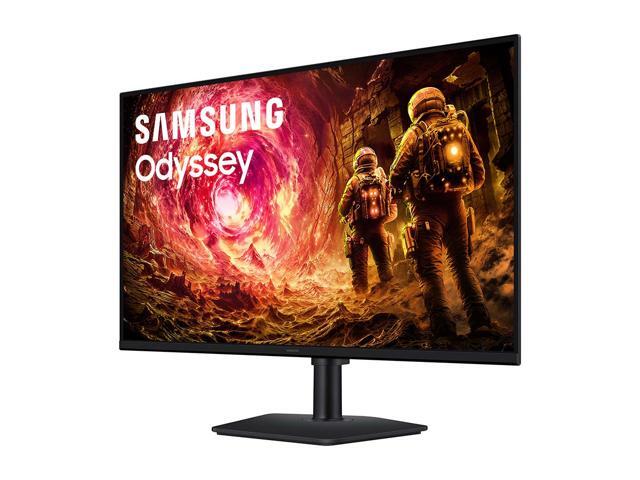Samsung - 32" Odyssey G5 (G50F) QHD Fast IPS 180Hz 1ms G-Sync & FreeSync Compatible Gaming Monitor (DisplayPort, HDMI) - Black - image 4