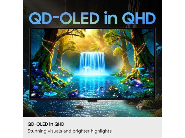 Samsung - 27" Odyssey OLED G6 (G61SH) QHD 240Hz 0.03ms, AMD FreeSync Premium, Glare Free Gaming Monitor - Black - image 3