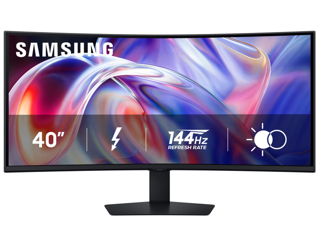 SAMSUNG ViewFinity 40 inch UltraWide WUHD 5K2K 144Hz AMD FreeSync Premium (Adaptive Sync) Thunderbolt 5 Curved Gaming Computer Monitor with Height...