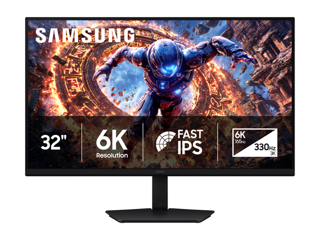 SAMSUNG Odyssey 32 inch Max 6K 165Hz 3K 330Hz IPS AMD FreeSync Premium & G-Sync Compatible HDR10+ Gaming Computer Monitor with Height Adjustable,...