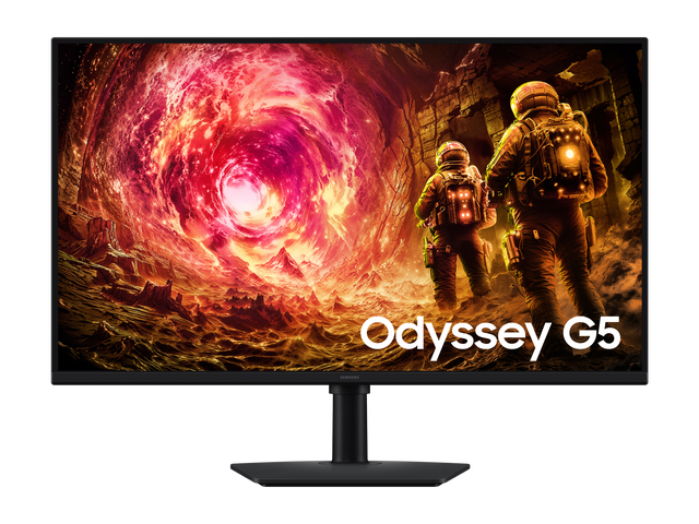 SAMSUNG 32' 180Hz IPS QHD Gaming Monitor FreeSync & G-Sync Compatible sRGB 99% Odyssey G5 G50F LS32FG500ENXZA