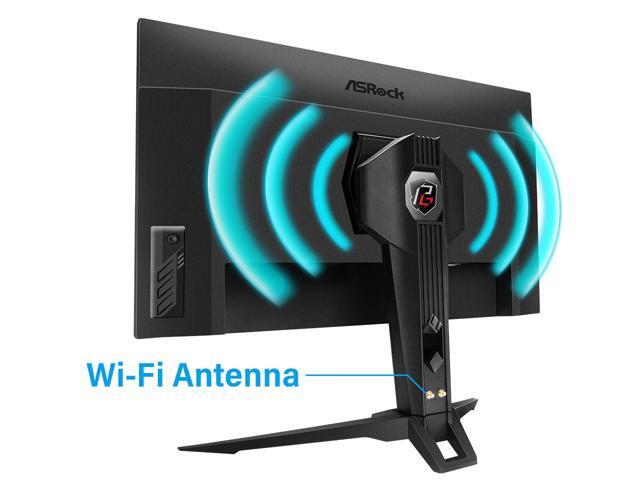 ASRock Phantom Gaming 32' (31.5' viewable) QHD 2K 1440P 165Hz with AMD FreeSync Premium HDR400 Built-in Speakers & Wi-Fi Antenna Gaming Computer...