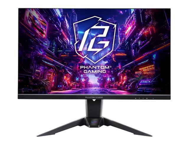 ASRock Phantom Gaming 27' QHD 2K 1440P 180Hz IPS with AMD FreeSync HDR400 Gaming Computer Monitor with Height Adjustable, Swivel & Tilt stand...