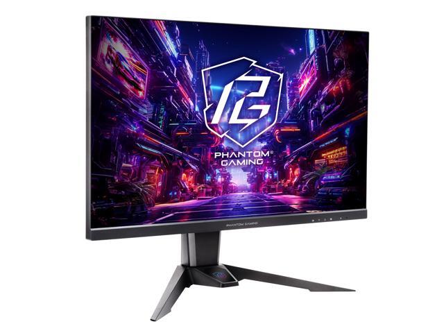 ASRock Phantom Gaming 27' QHD 2K 1440P 180Hz IPS with AMD FreeSync HDR400 Gaming Computer Monitor with Height Adjustable, Swivel & Tilt stand...