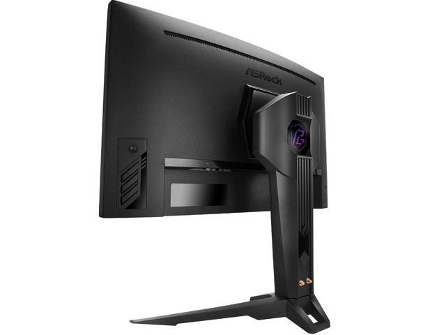 Open Box - ASRock Phantom Gaming 27' QHD 2K 1440P 180Hz 1ms with AMD FreeSync Premium and Built-in Wi-Fi Antenna 1500R Curved Gaming Computer...