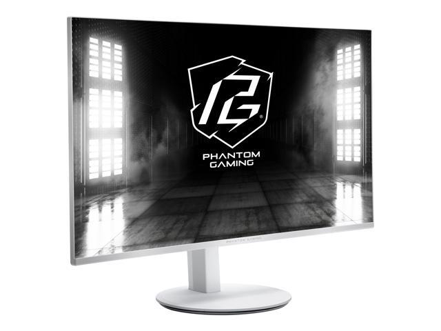 ASRock Phantom Gaming 27 inch Full HD 240Hz IPS FHD AMD FreeSync Premium (Adaptive Sync) 1ms White Gaming Computer Monitor with Height Adjustable,...